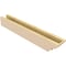 Ekena Millwork 4in. W x 4in. H x 28in. L Ridgewood Woodgrain TimberThane Rafter Tail, Primed Tan RFTUR04X04X28RIDRCPR - alternate 3